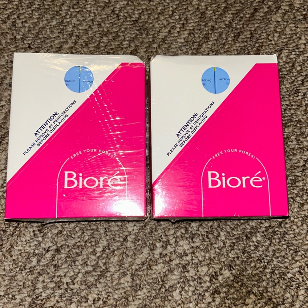 🆕 Biore Deep Cleansing Nose Strips BUNDLE Pack 
Total of 112 strips